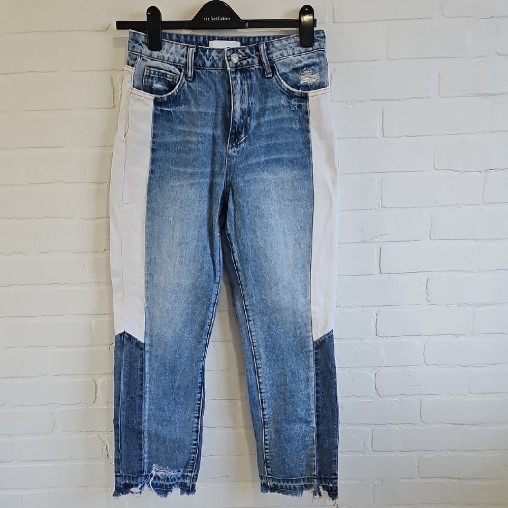 Vervet 3 Tone Distressed Jeans
